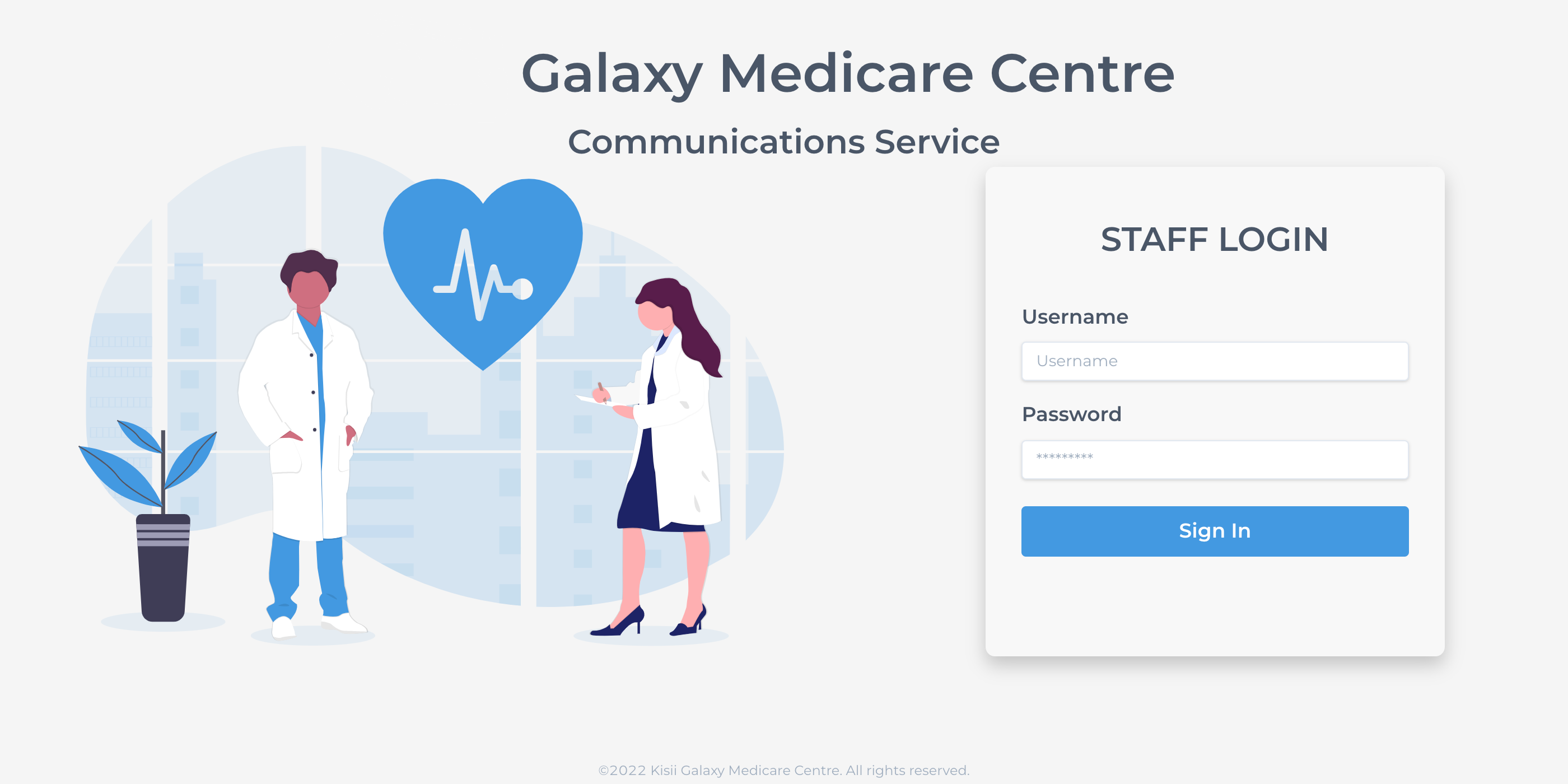 Galaxy Medicare Centre Communications
