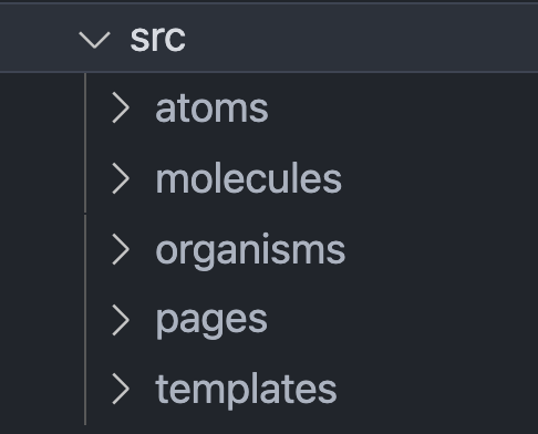 Folder structure